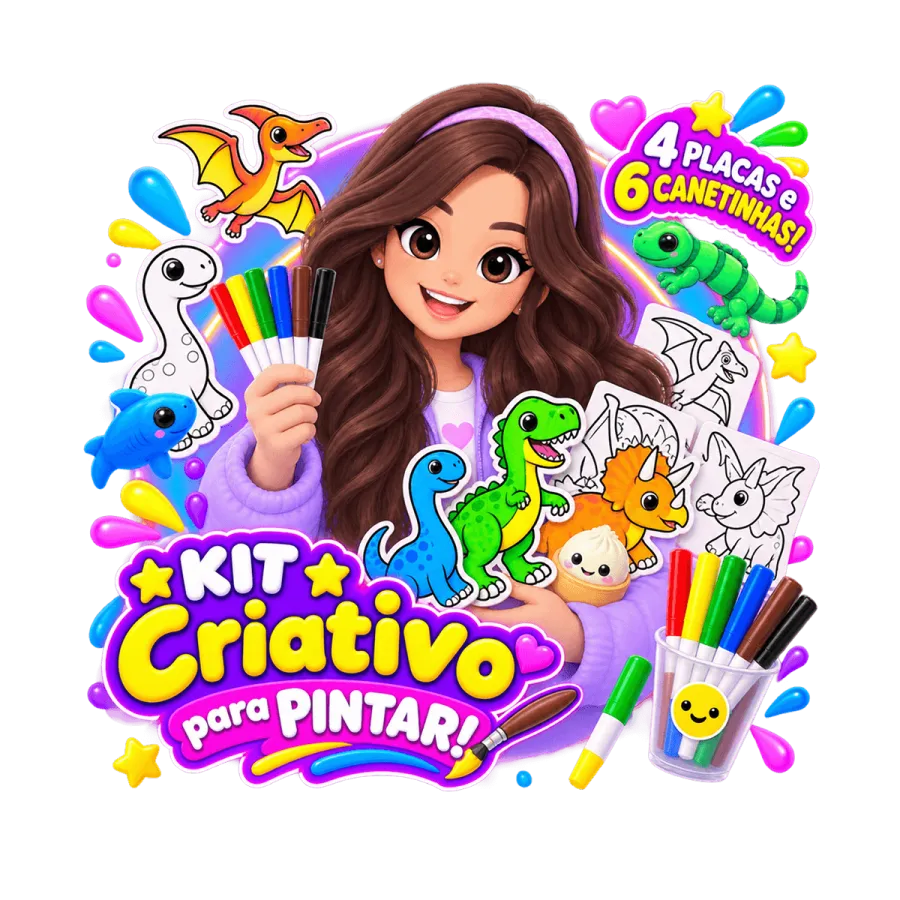 KIT Criativo Para PINTAR!